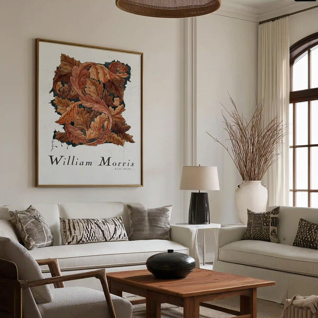 William Morris - Floral Swirl Essence Exhibition Poster - XS / Matte Paper / Rolled Art - Nook At You