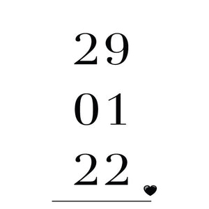 Personalised Date