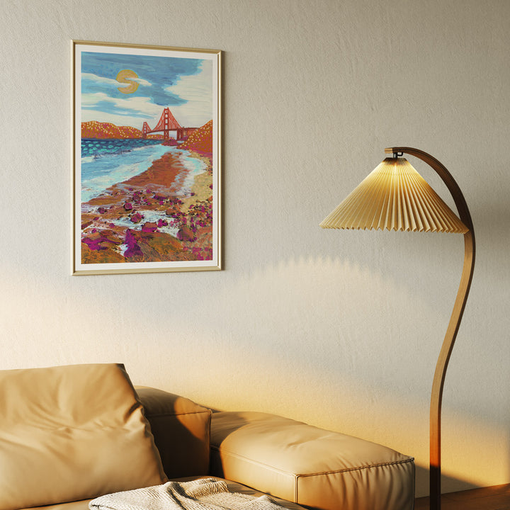 Sunset Serenity Nature Canvas Paintings