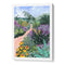 Path to the Pacific II – Vibrant Floral Landscape Wall Art