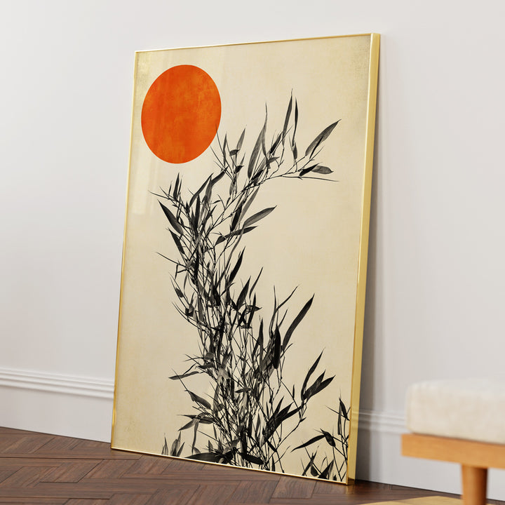 Japanese Birch Landscape Art