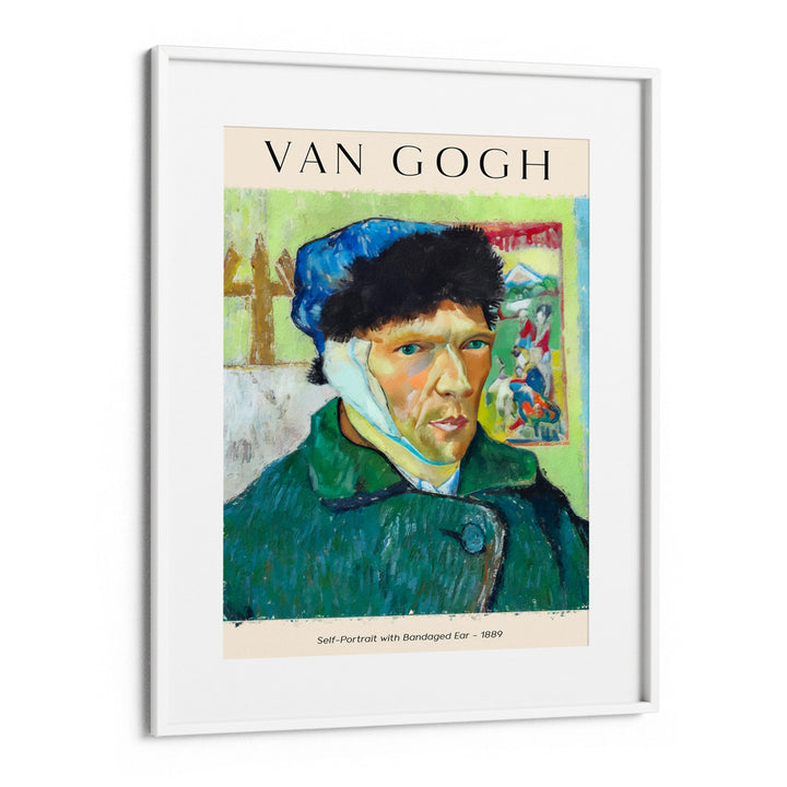 Van Gogh Self-Portrait with Bandaged Ear - 1889