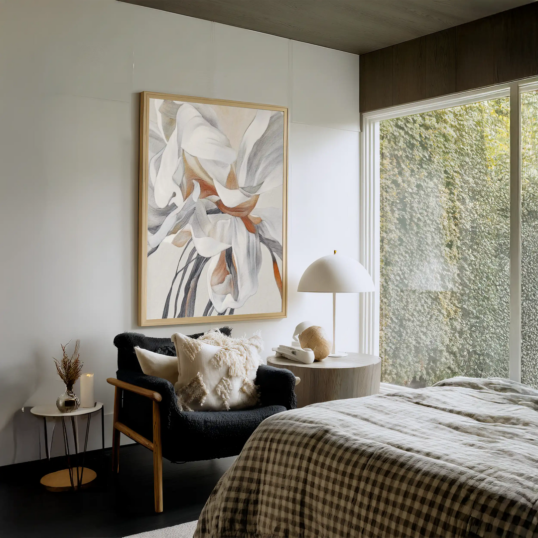 Fleur Canvas Painting - XS / Matte Paper / Rolled Art - Nook At You