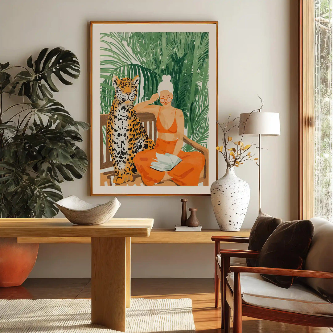 Jungle Vacay II  Botanical Art Poster - XS / Matte Paper / Rolled Art - Nook At You