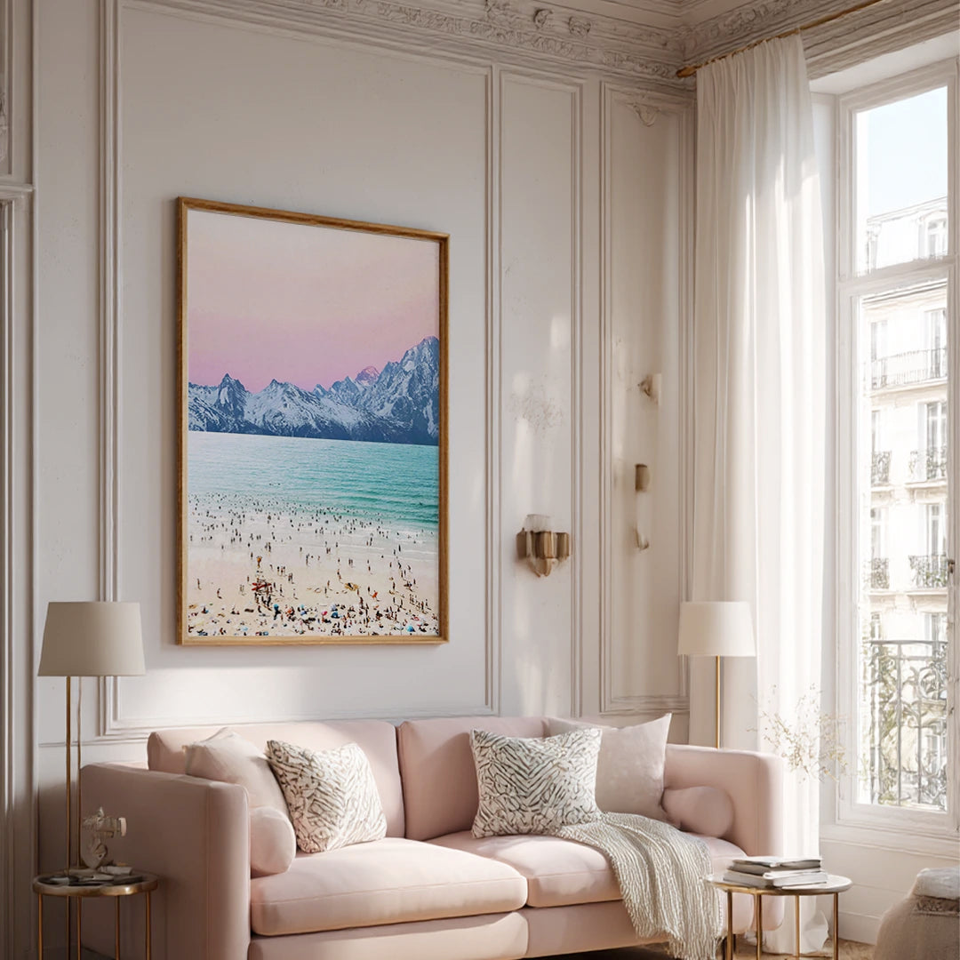 The Island Landscape Canvas Artwork - XS / Matte Paper / Rolled Art - Nook At You