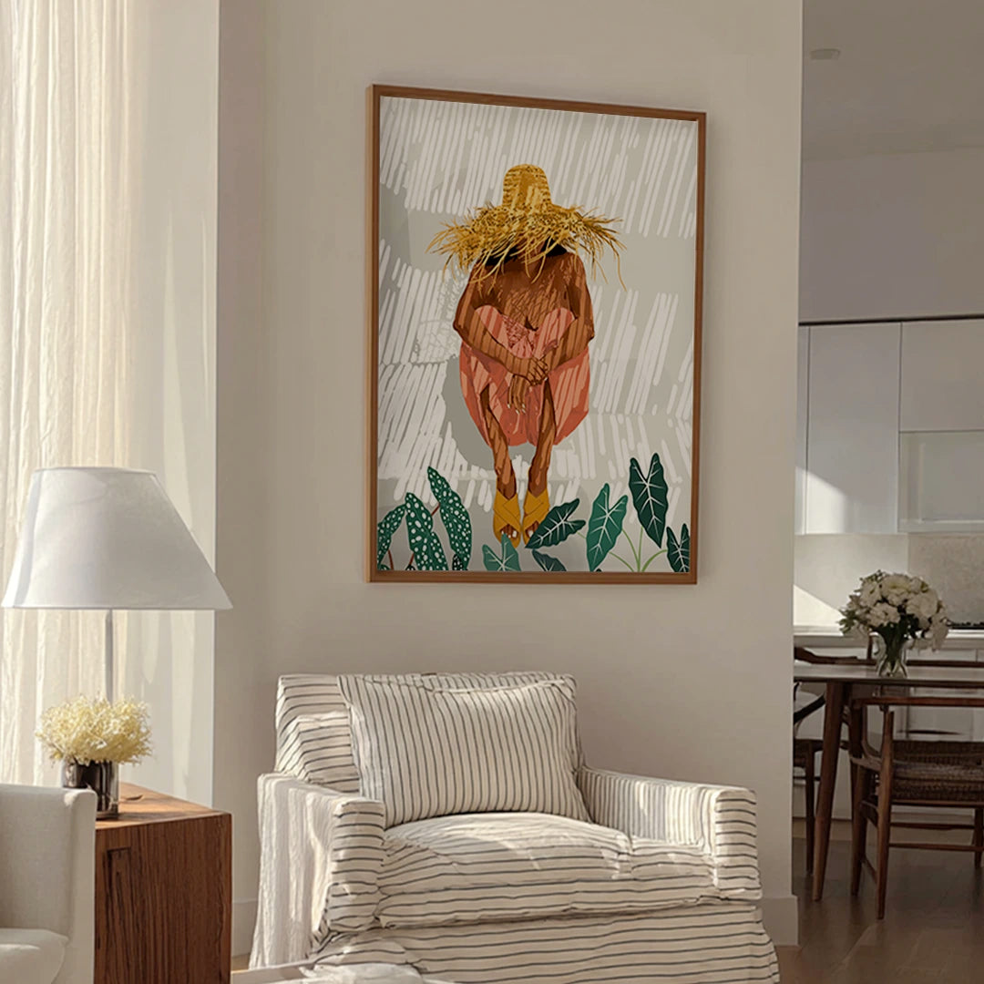 Bohemian Vacay Art Canvas Painting - XS / Matte Paper / Rolled Art - Nook At You