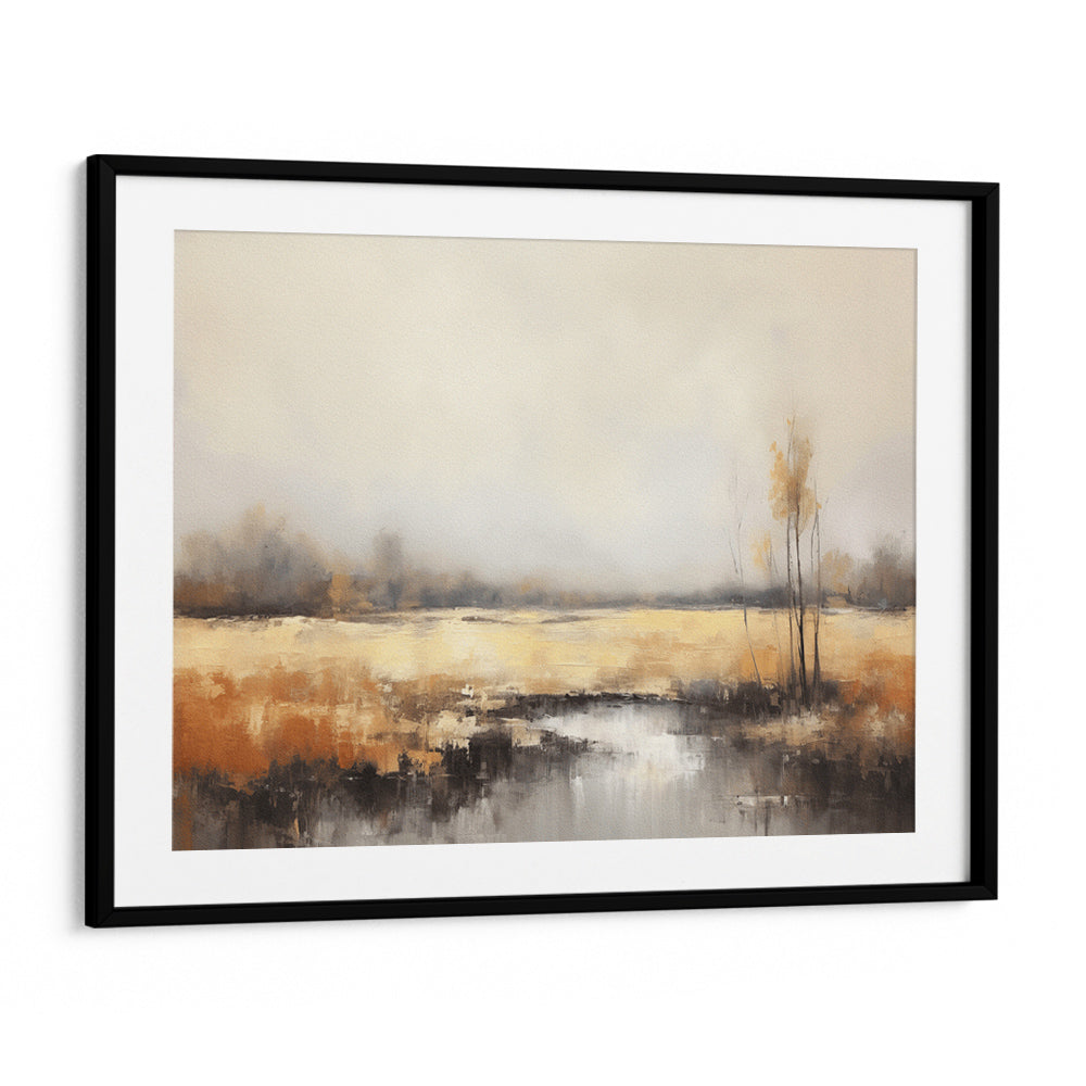 Golden Silence 1 Landscape Canvas Print - XS / Matte Paper / Rolled Art - Nook At You
