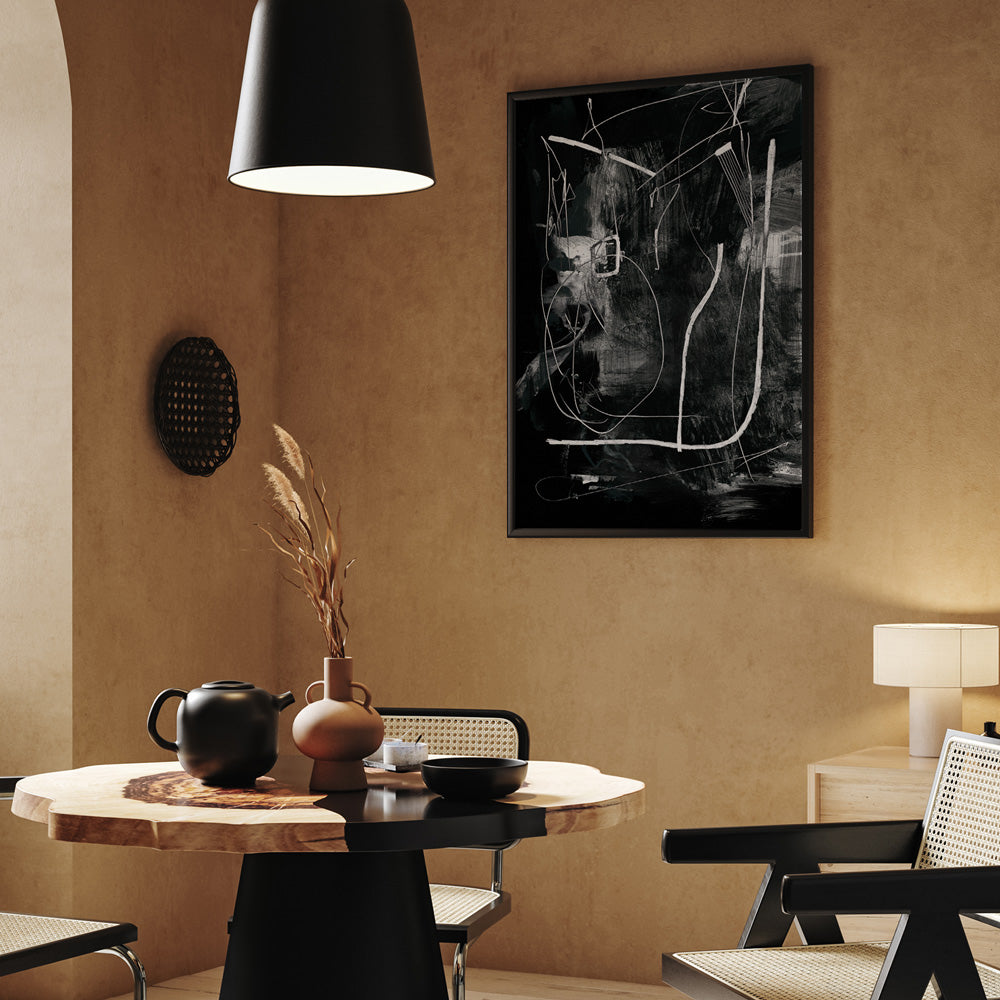 Mono Canvas Painting-Rolled Art-Nook At You