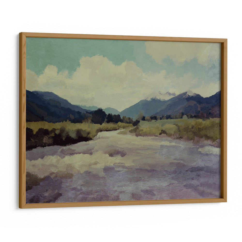 Valley River Landscape Art - XS / Matte Paper / Rolled Art - Nook At You