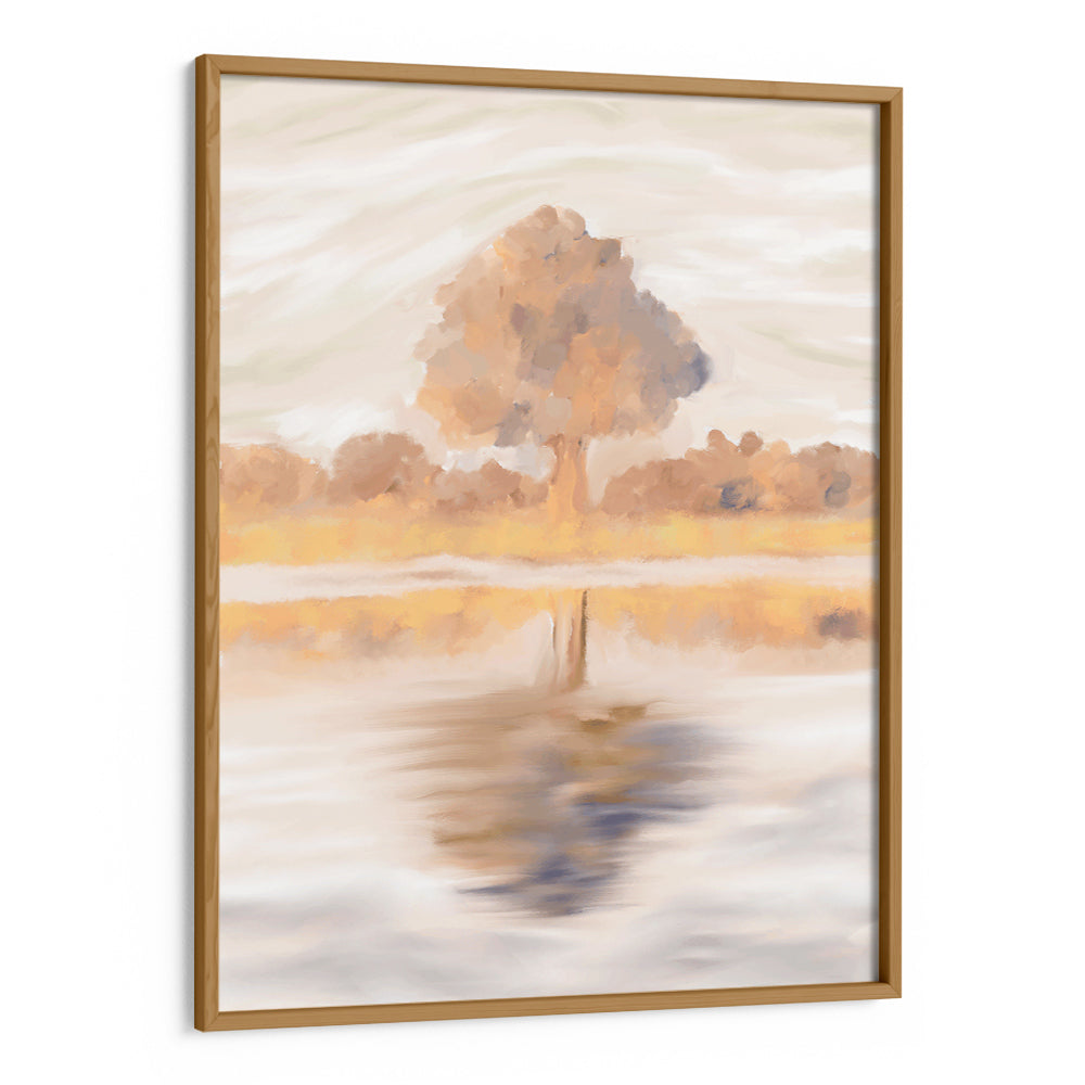 Sovereign Reflections of the Jackalberry Tree Landscape Canvas Print - XS / Matte Paper / Rolled Art - Nook At You