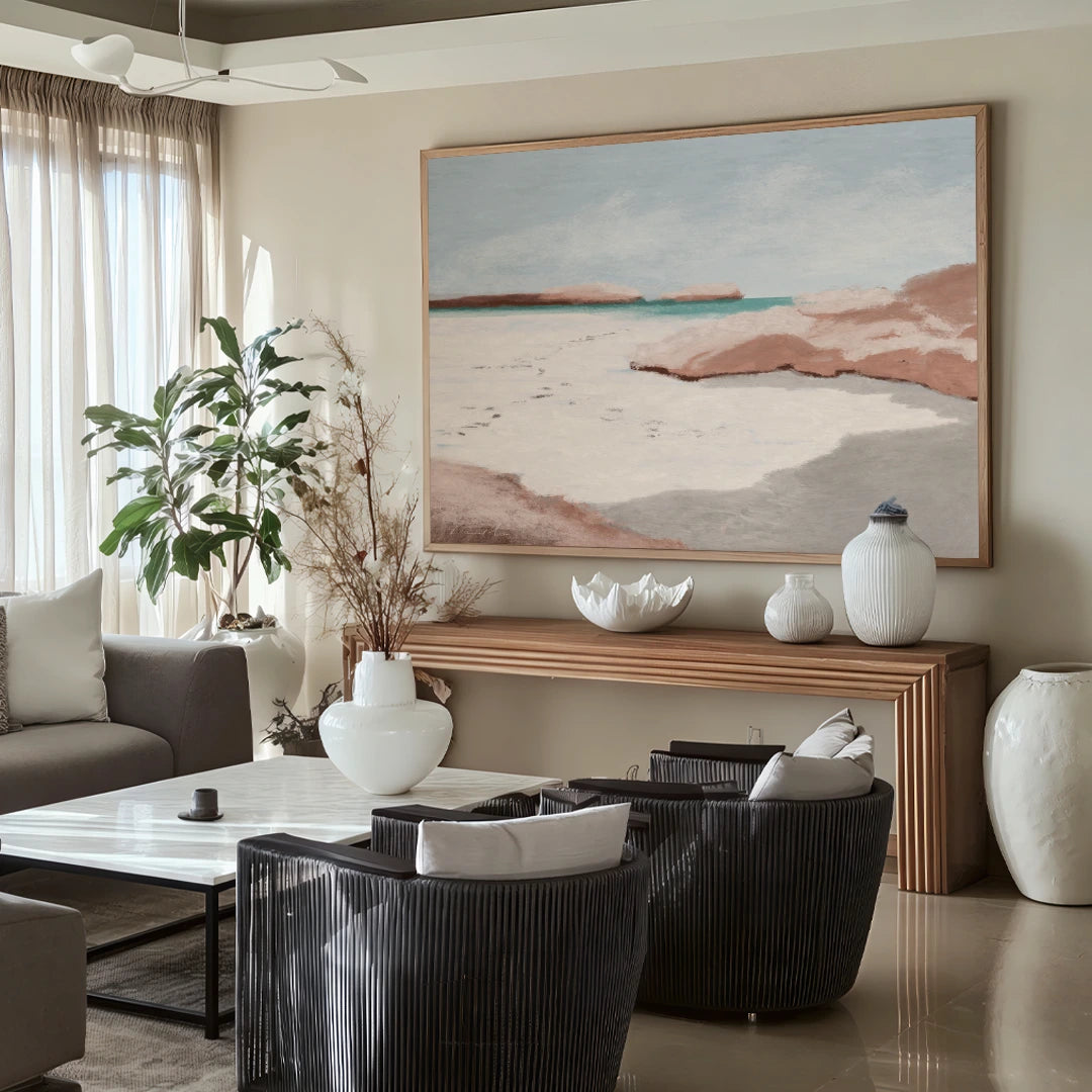 Litore Horizontal Landscape Art Print - XS / Matte Paper / Rolled Art - Nook At You