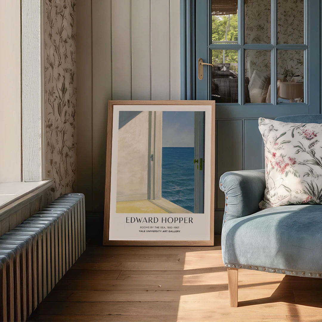Edward Hopper - Rooms by the sea - XS / Matte Paper / Rolled Art - Nook At You