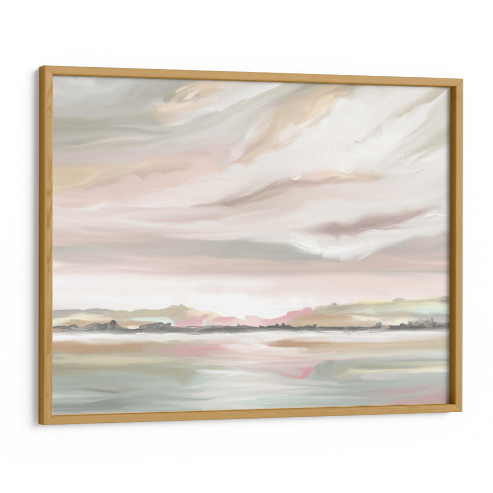 Misty Marshmallow Landscape Canvas Painting - 5XL / Canvas / Rolled Art - Nook At You