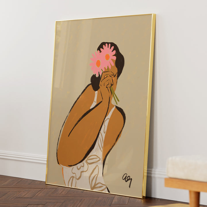 Mask Boho Art Painting