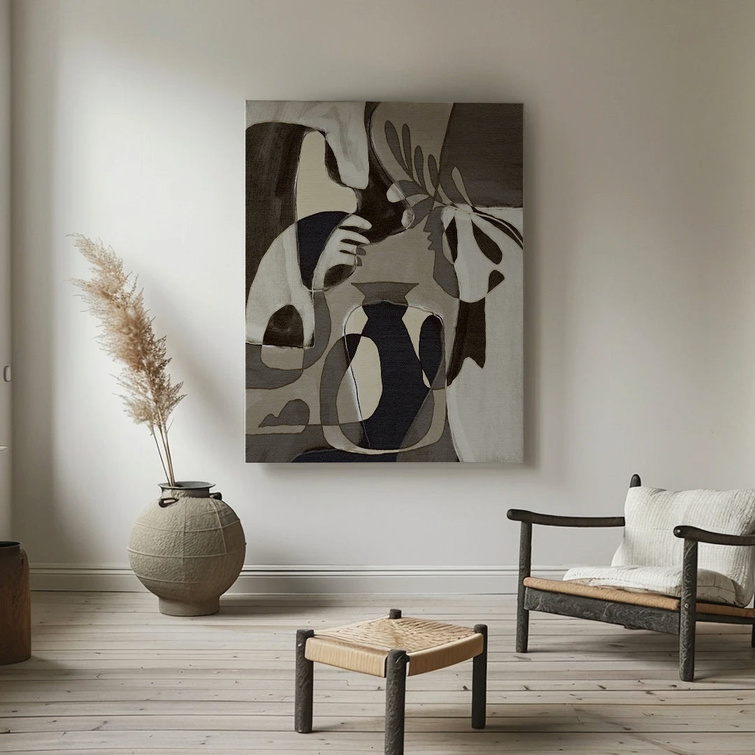 Essence 1 Abstract Painting - XS / Matte Paper / Rolled Art - Nook At You