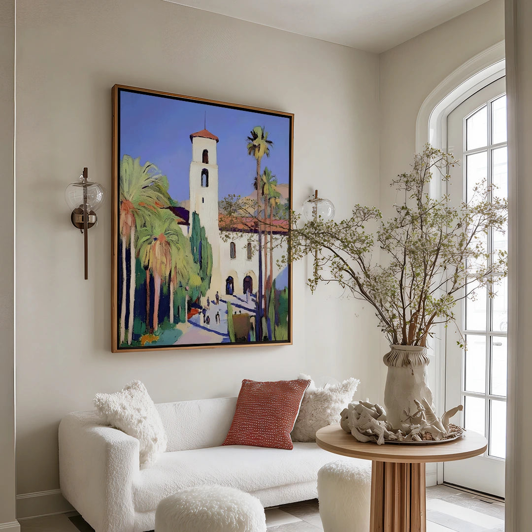 Built for the Morning Landscape Canvas painting - XS / Matte Paper / Rolled Art - Nook At You