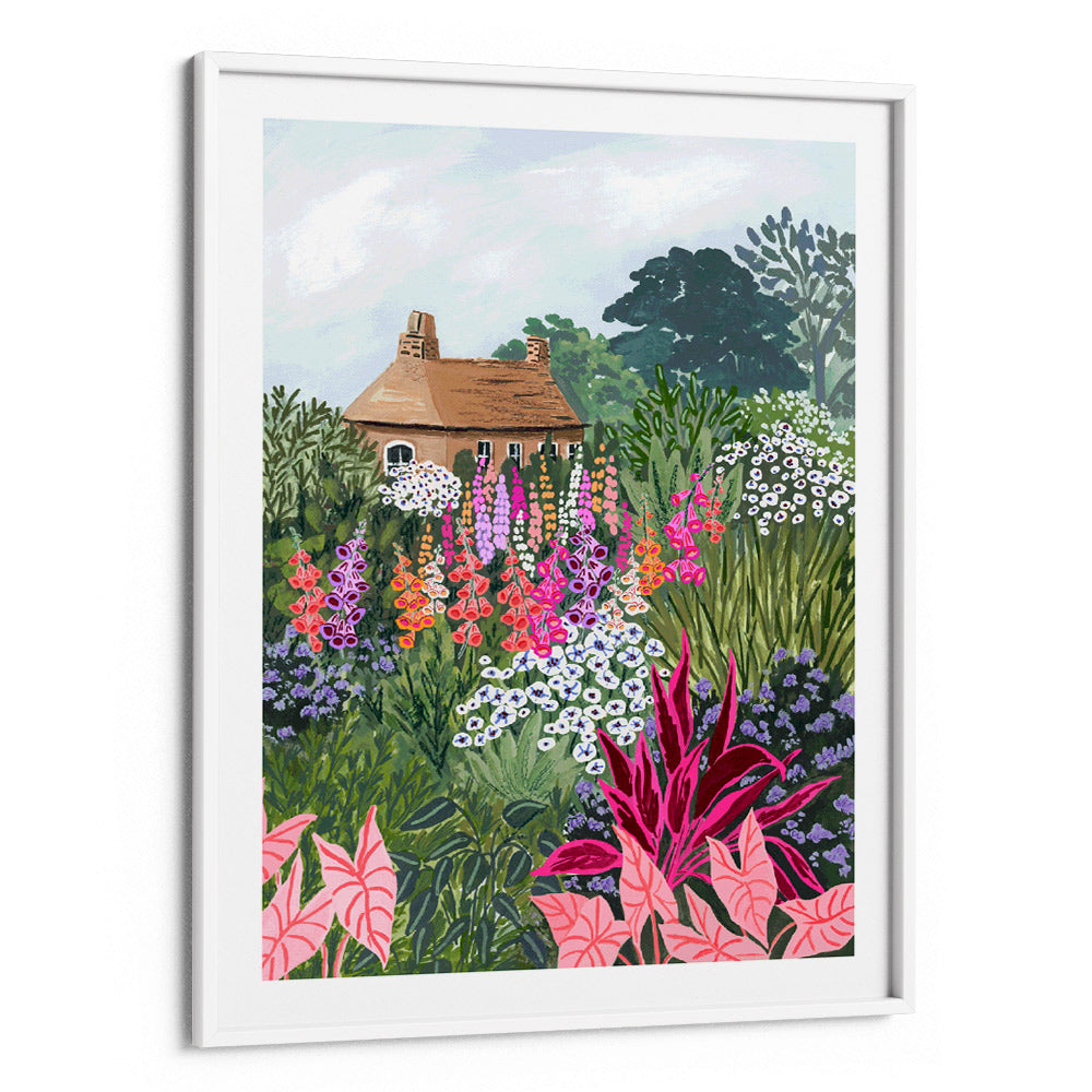 Lush Garden Landscape Wall Art - XS / Matte Paper / Rolled Art - Nook At You