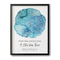 Custom Sky Map - Watercolour