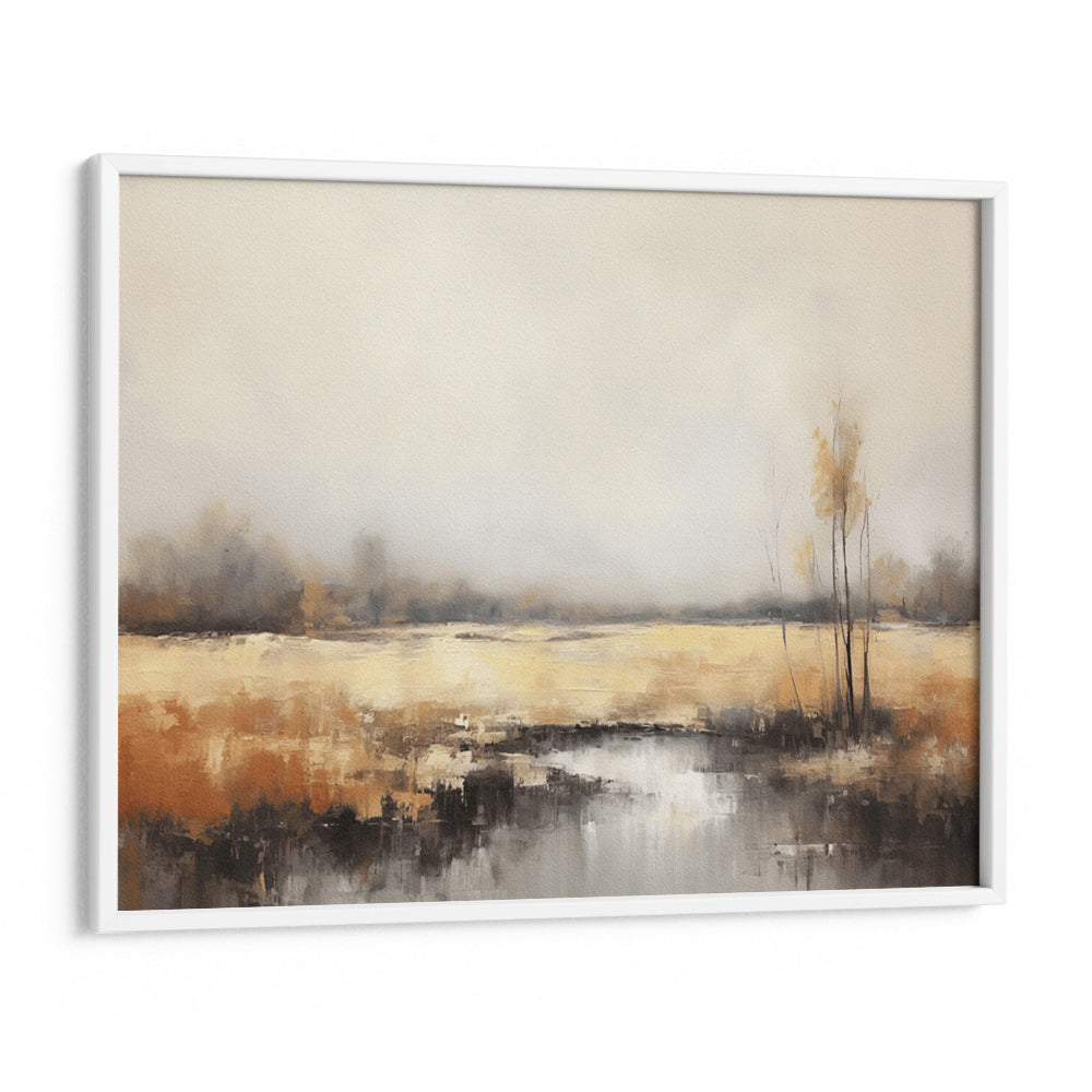 Golden Silence 1 Landscape Canvas Print - XS / Matte Paper / Rolled Art - Nook At You