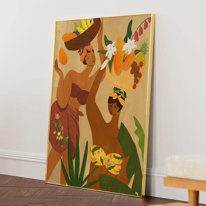 Opps Papaya Bohemian Artwork
