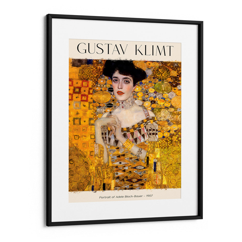 GUSTAV KLIMT - Portrait of Adele Bloch-Bauer I Wall Art Poster - XS / Matte Paper / Rolled Art - Nook At You
