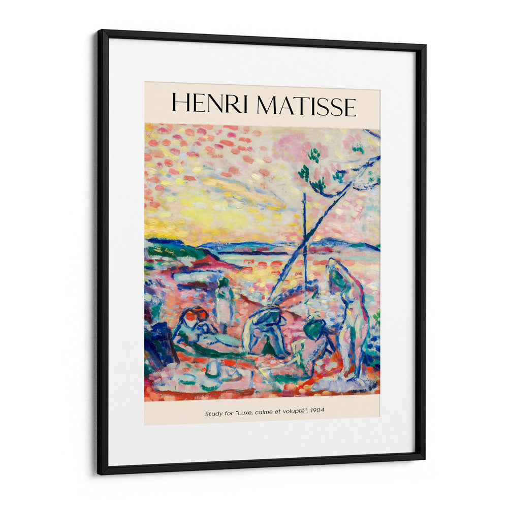 HENRI MATISSE - Study for Luxe, calme et volupté, 1904 Famous Painting - XS / Matte Paper / Rolled Art - Nook At You