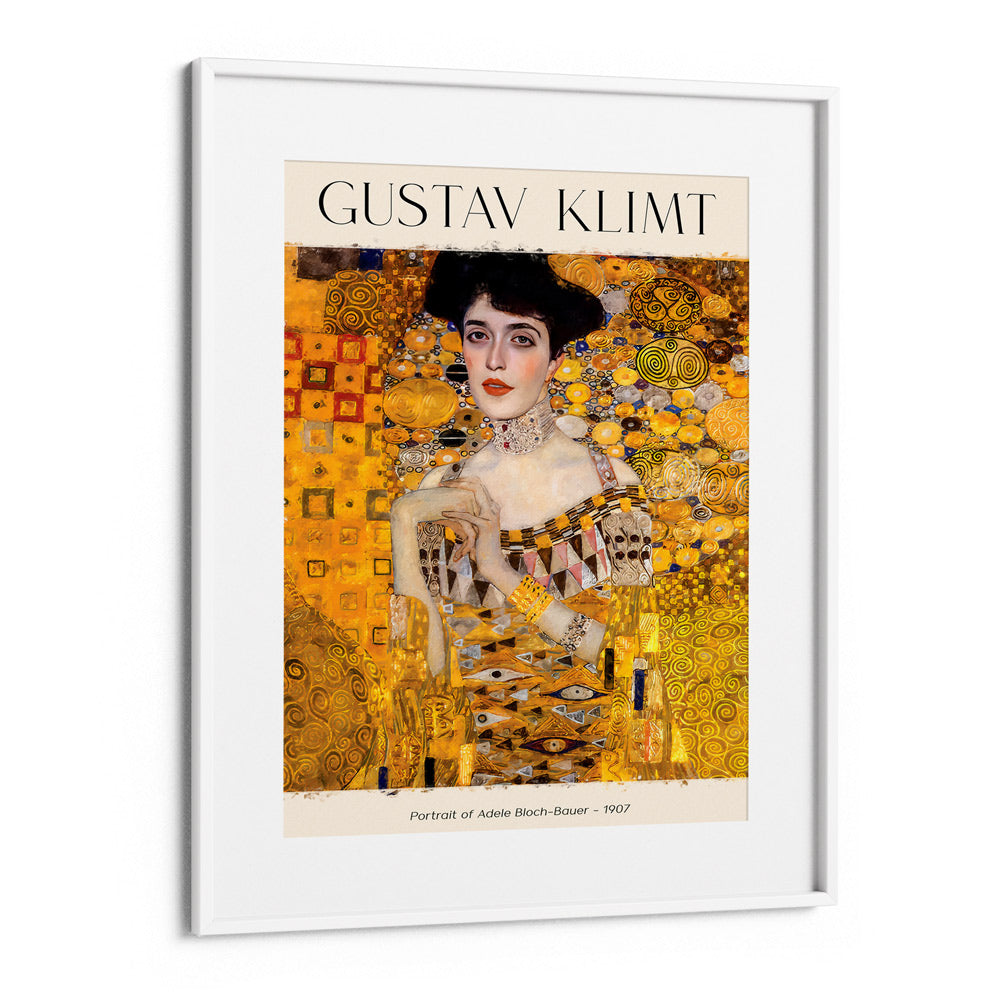 GUSTAV KLIMT - Portrait of Adele Bloch-Bauer I Wall Art Poster - XS / Matte Paper / Rolled Art - Nook At You