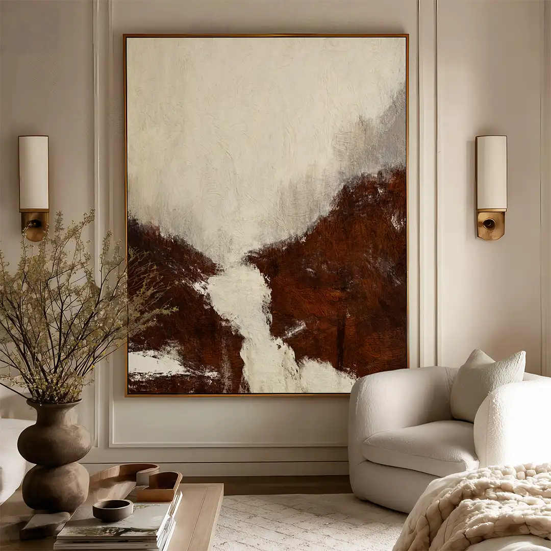 Dust Modern Abstract Artwork - XS / Matte Paper / Rolled Art - Nook At You
