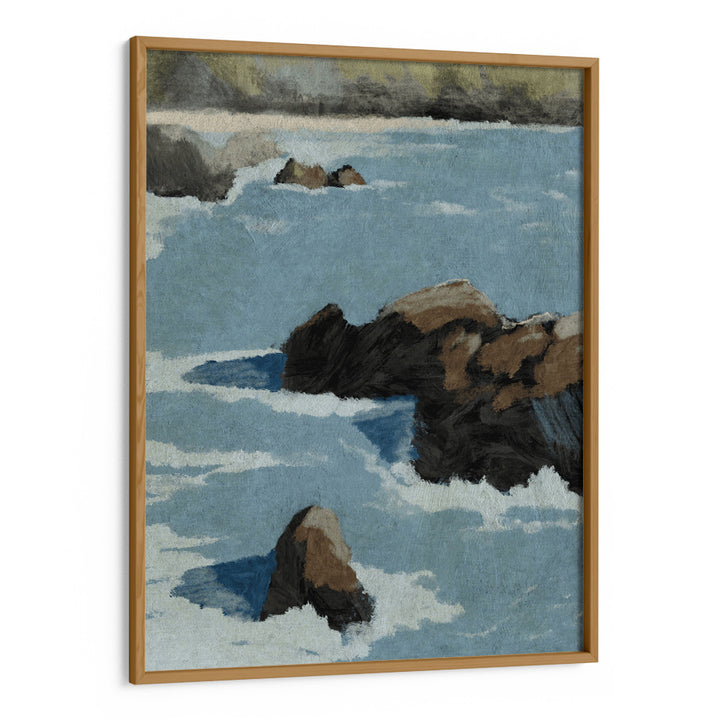 Cliff View Landscape Scenery Painting