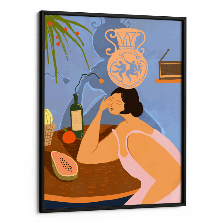 Be Still Boho Art Painting