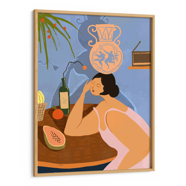 Be Still Boho Art Painting
