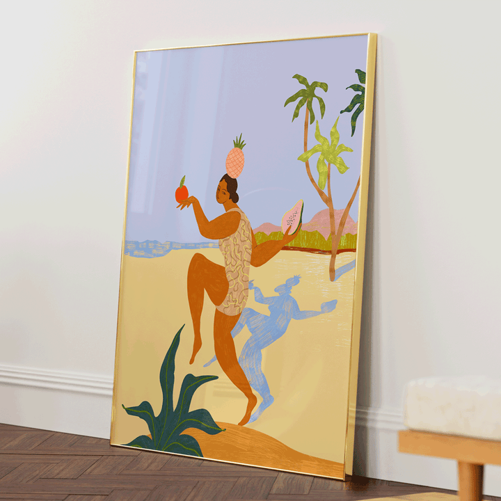 The Balancing Act Boho Painting