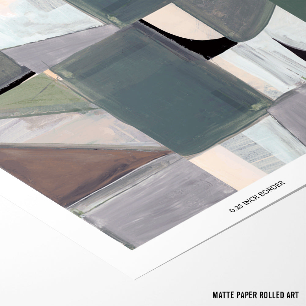Abstract Desaturate No3 - Wall Art Prints - XS / Matte Paper / Rolled Art - Nook At You