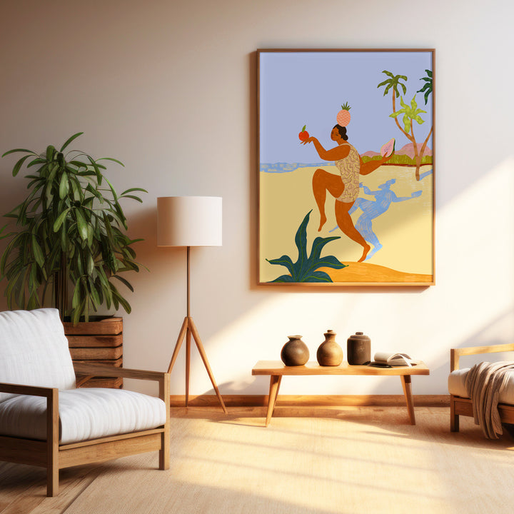 The Balancing Act Boho Painting