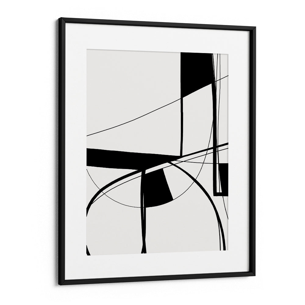 Crossed Paths II Abstract Wall Art - XS / Matte Paper / Rolled Art - Nook At You