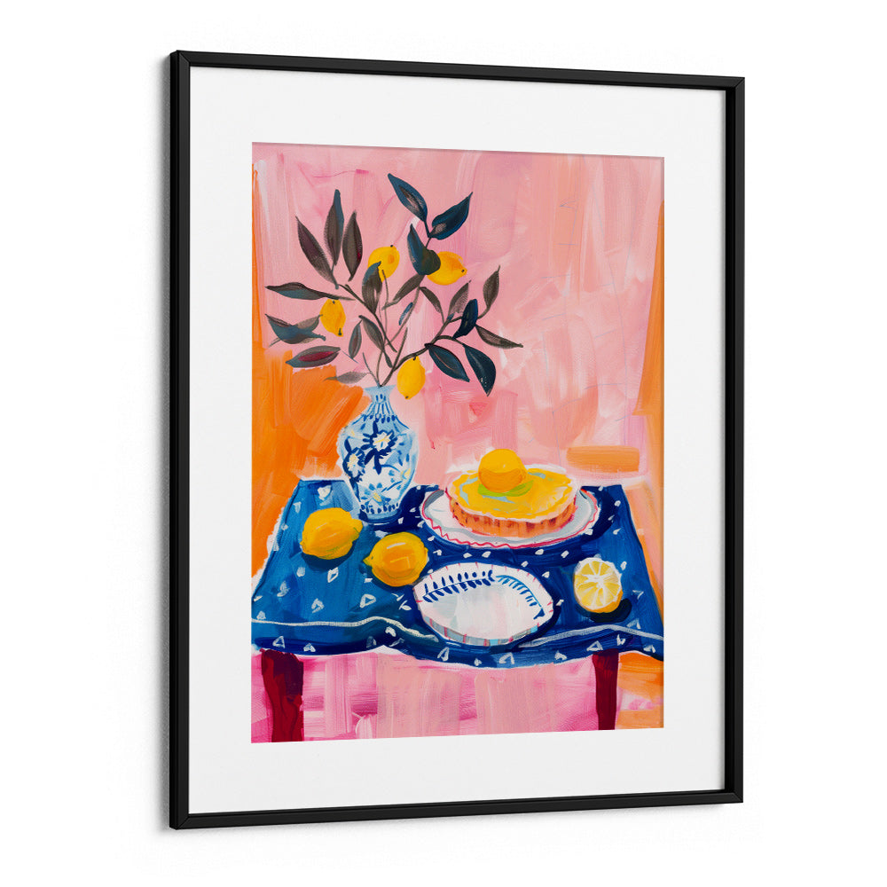 Fruit & Form Pink Canvas Painting - XS / Matte Paper / Rolled Art - Nook At You