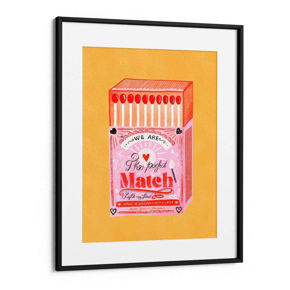 Match Box Wall Art Poster - XS / Matte Paper / Rolled Art - Nook At You