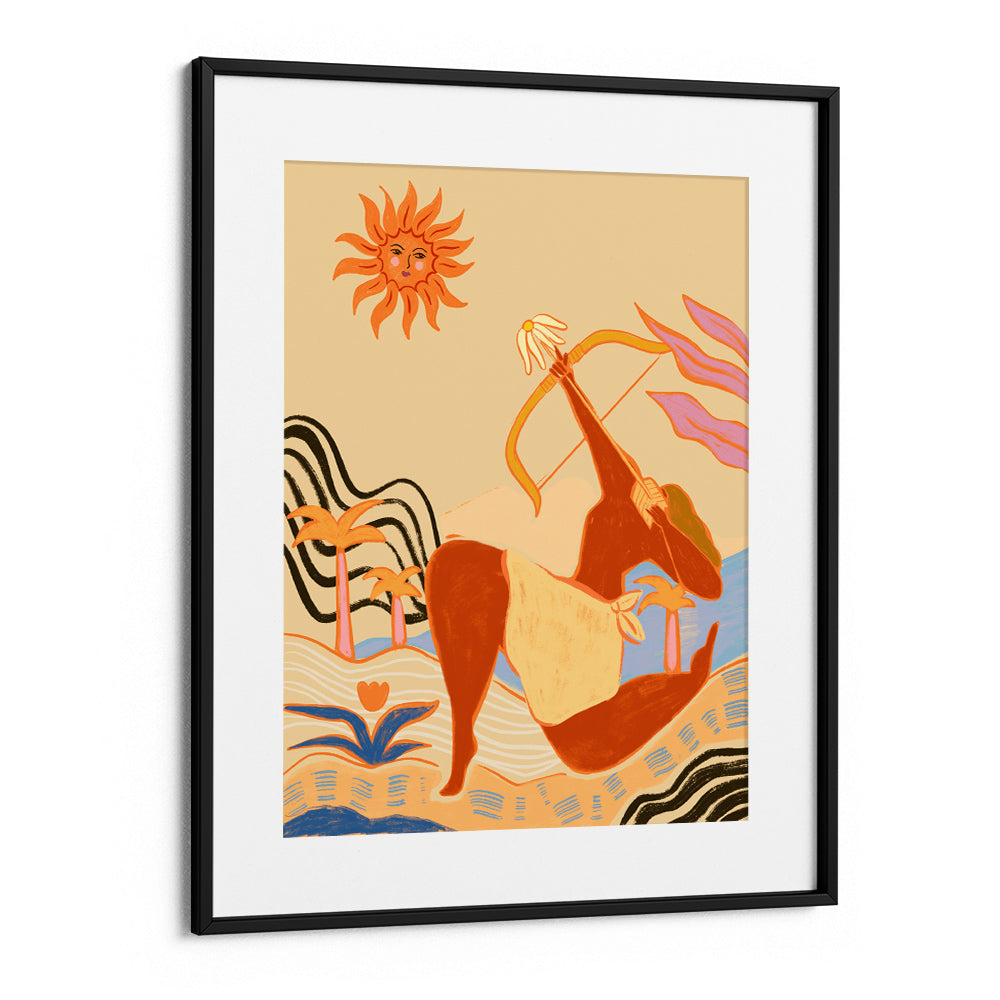 Sunlit Archer_s Dance Canvas Painting - 5XL / Canvas / Rolled Art - Nook At You