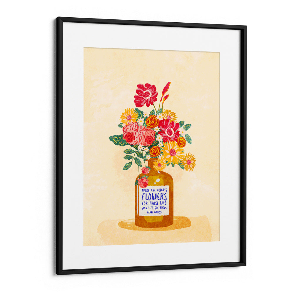 Where Flowers Grow Botanical Wall Art - XS / Matte Paper / Rolled Art - Nook At You