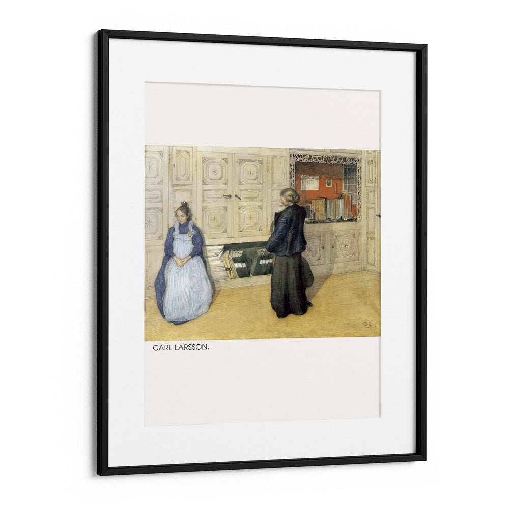 Carl Larsson - Mother and Daughter (1903) Exhibition Poster - XS / Matte Paper / Rolled Art - Nook At You
