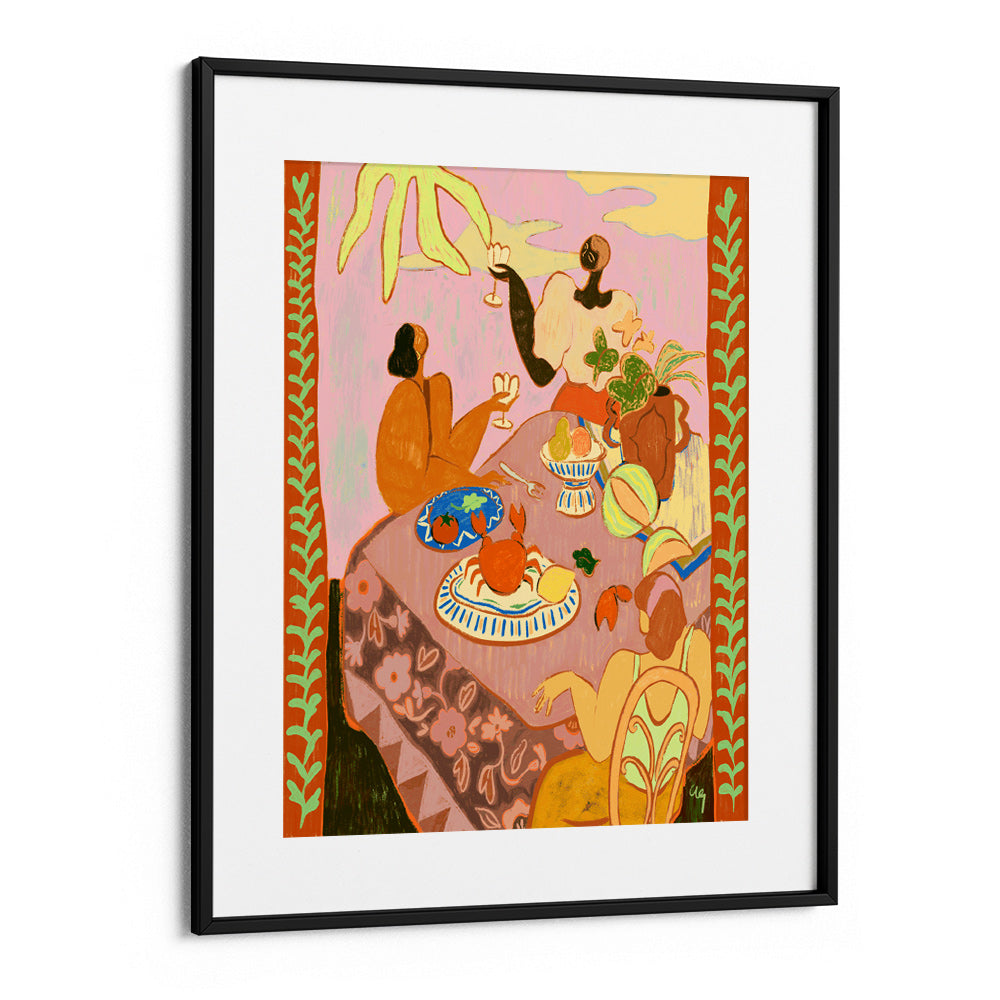 Luncheon with the Ladies Boho Art - XS / Matte Paper / Rolled Art - Nook At You