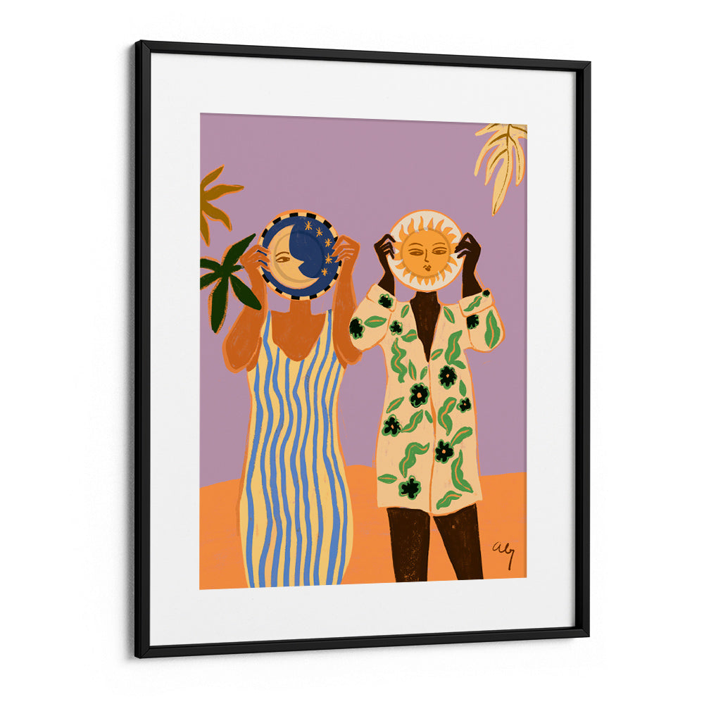 Sun & Moon Wall Art Poster - XS / Matte Paper / Rolled Art - Nook At You
