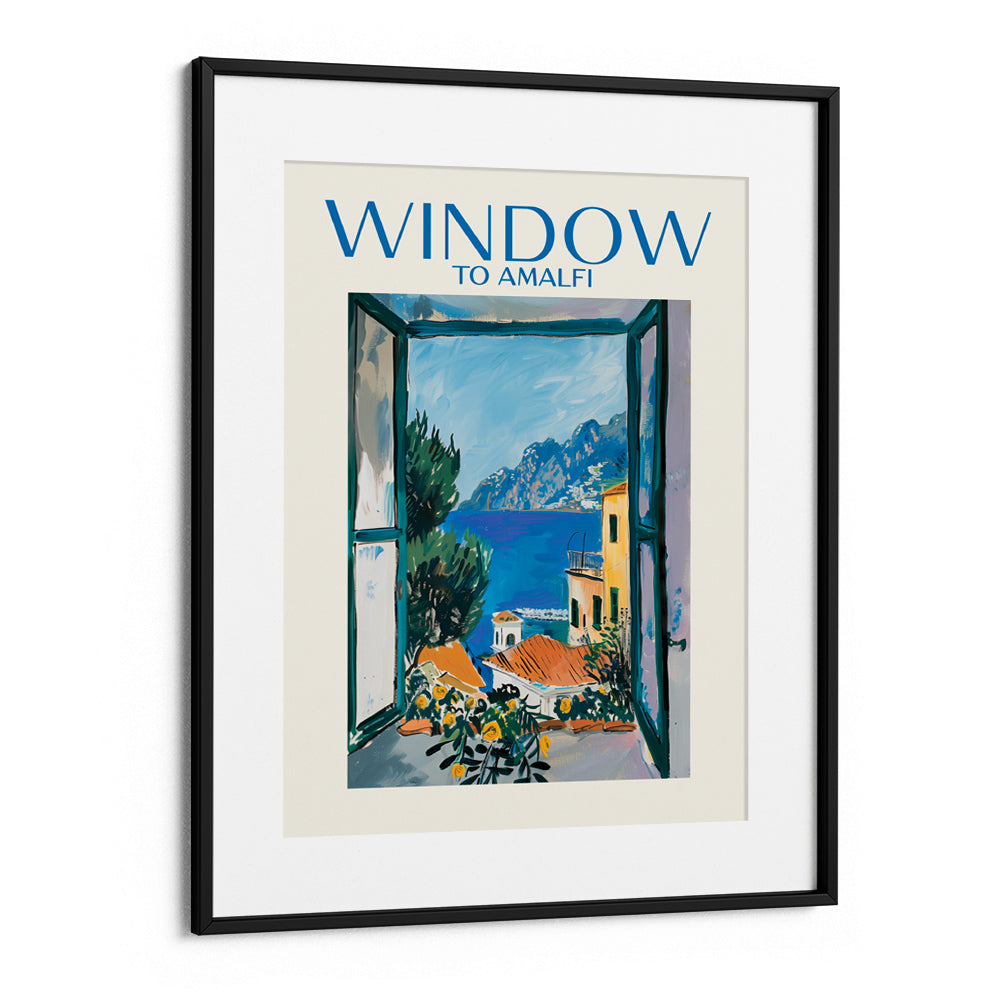 Window to Amalfi Art Print - XS / Matte Paper / Rolled Art - Nook At You