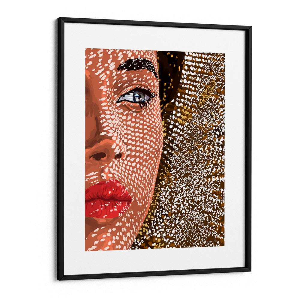 Under the Jute Hat, Bohemian Woman Fashion Painting - XS / Matte Paper / Rolled Art - Nook At You