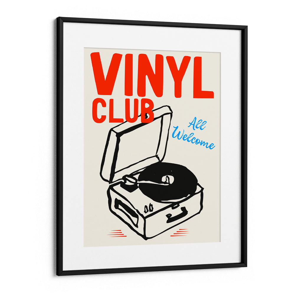 Vinyl Club Wall Art - XS / Matte Paper / Rolled Art - Nook At You