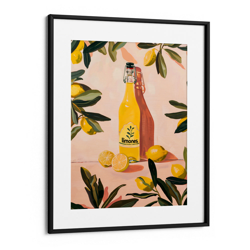 The Lemon Postcard Canvas Painting - XS / Matte Paper / Rolled Art - Nook At You