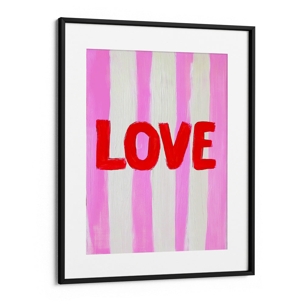 Love Typography Art Print - XS / Matte Paper / Rolled Art - Nook At You