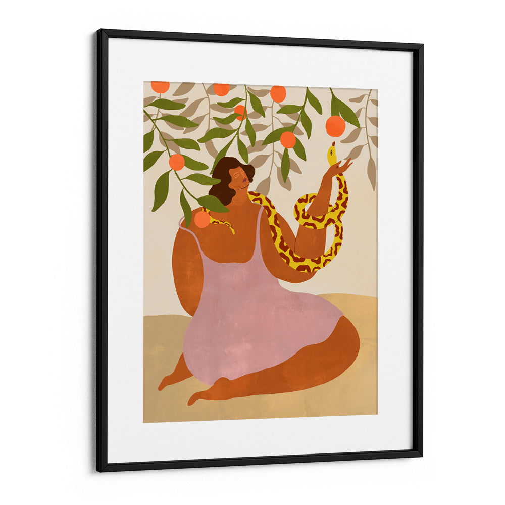 Eden's Embrace Arty Guava Art Print - XS / Matte Paper / Rolled Art - Nook At You