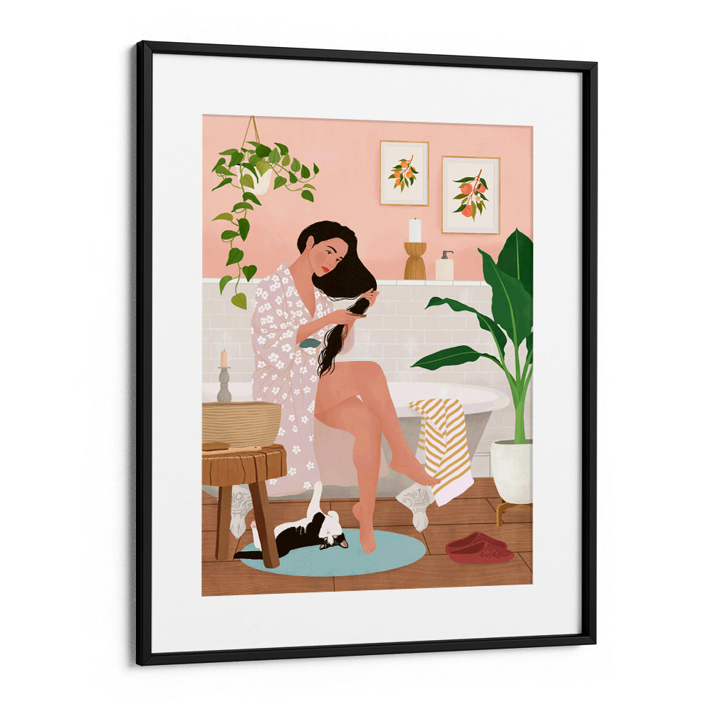 After a Bath Canvas Print - XS / Matte Paper / Rolled Art - Nook At You