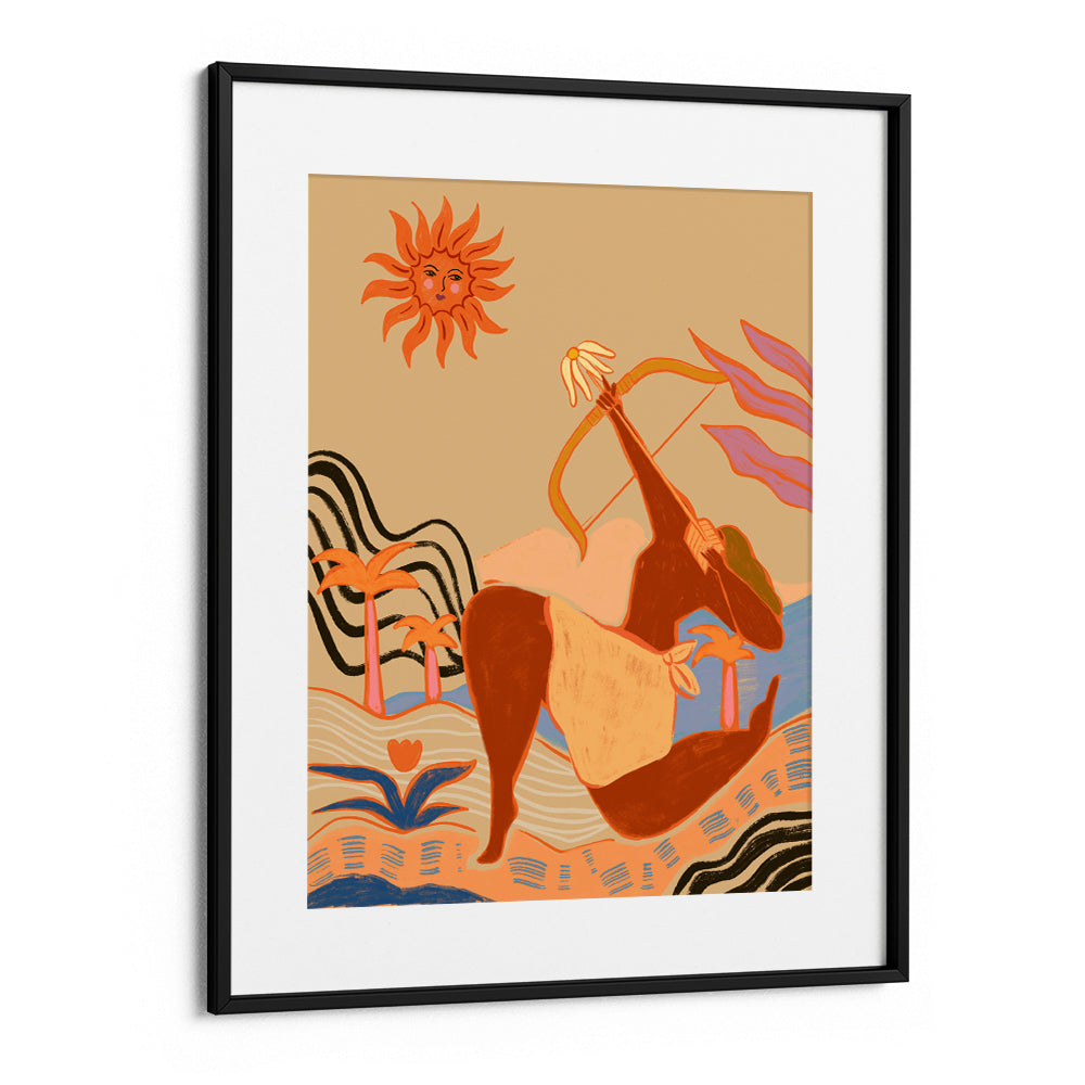 Sunlit Archer_s Dance Canvas Painting - XS / Matte Paper / Rolled Art - Nook At You